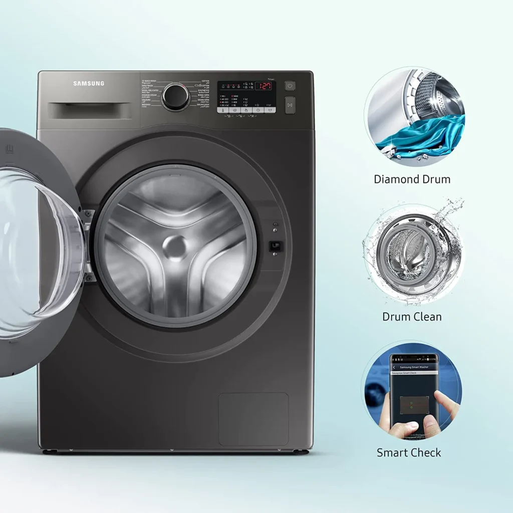  Samsung 7 kg Fully-Automatic Front Load Washing Machine